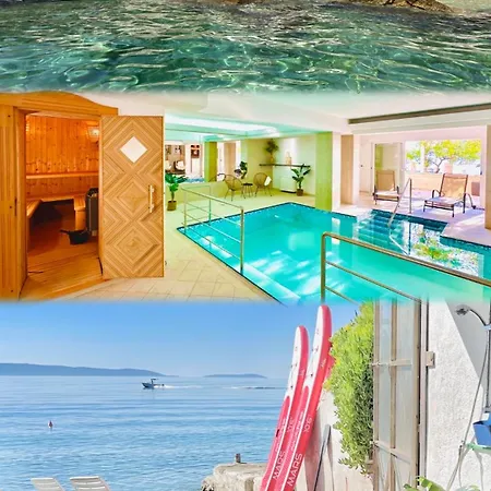 Luxury Seaside With A Classic Mediterranean Olive Garden, A Fully Equipped Professional Kitchen, Pool, Sauna, Padle Boards And Canoe - Miolin House 别墅 *
